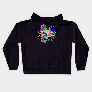 Color Waves Kids Hoodie